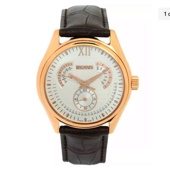 Balmain Perpetual Calendar PVD Quartz Watch